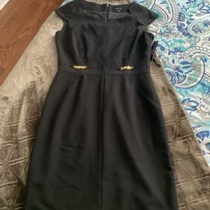 Black cocktail dress